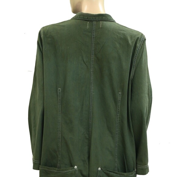 Free People We The Free Margarita Jumpsuit Rigid Denim Wide Leg Cotton S 279967 - Picture 9 of 10